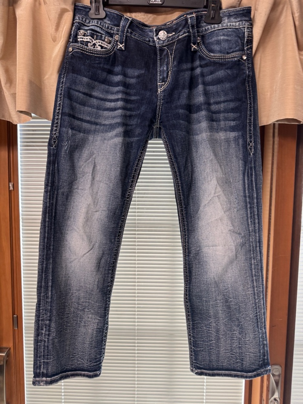 Rick Revival Sora Easy Capri Jeans.